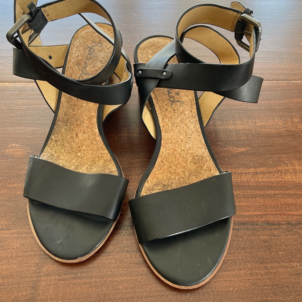 Women’s Splendid Block Heels- Black- Size 7
